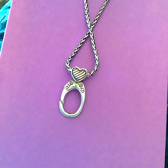 Brighton Jewelry Brighton Silver Necklacehangar 28inches Poshmark